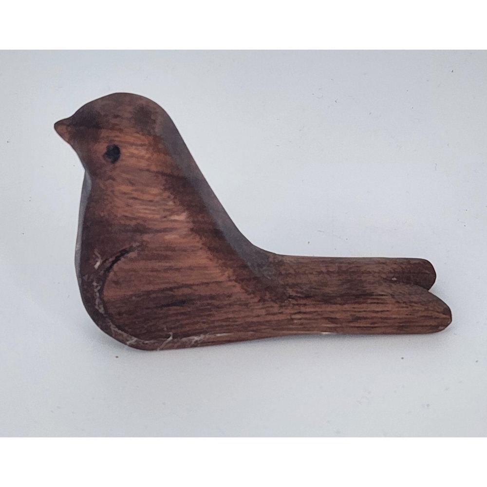 Hand carved‎ walnut comfort bird